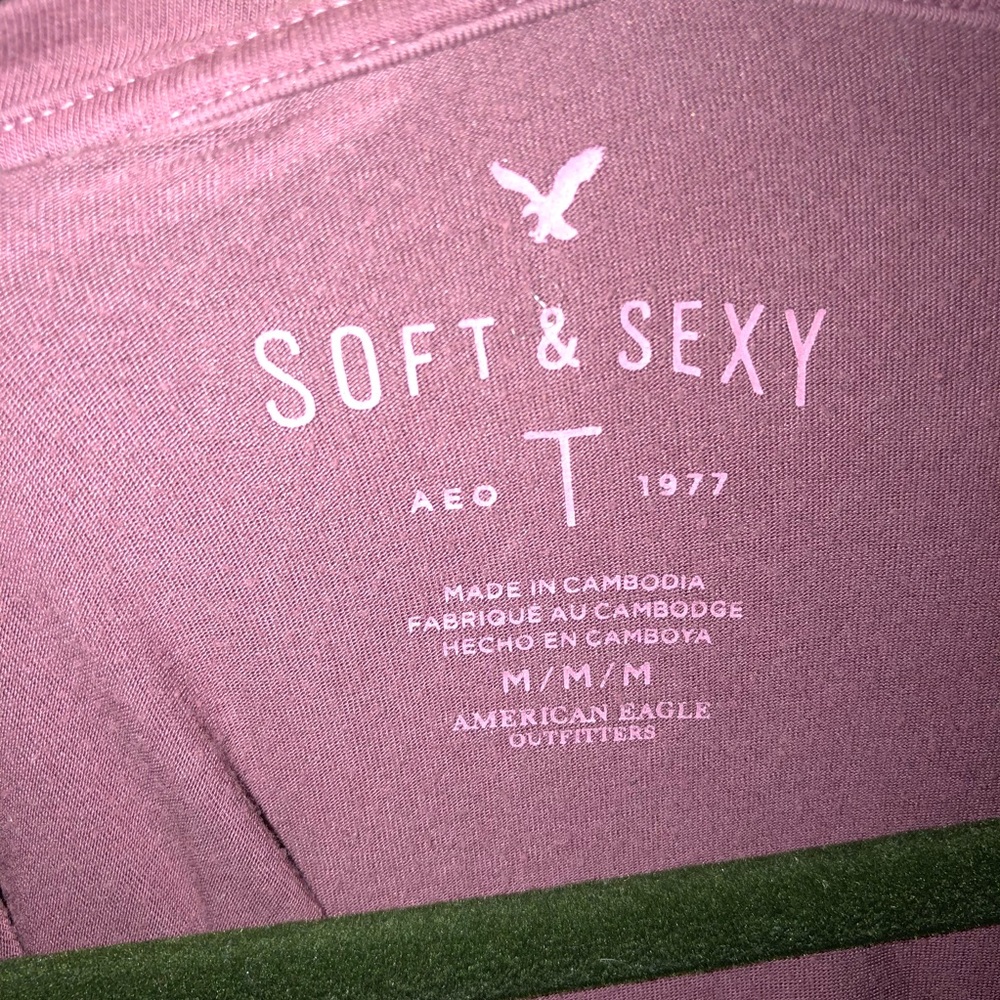 Super Soft High-Low Top - Picture 3 of 3